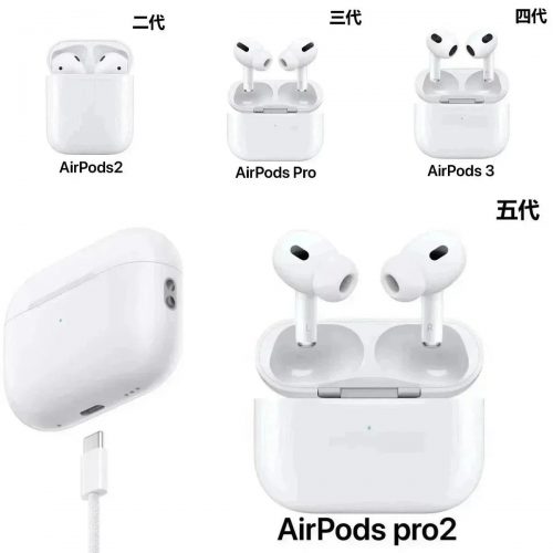 Apple AirPods Pro 2 Wireless Bluetooth Earbuds White