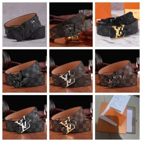 Louis Vuitton LV Initiales Reversible Classic Belt Multicolor