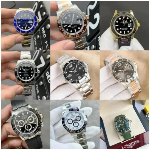 Rolex Submariner, GMT-Master II, Yacht-Master, Daytona, HydroConquest Luxury Watches Multicolor