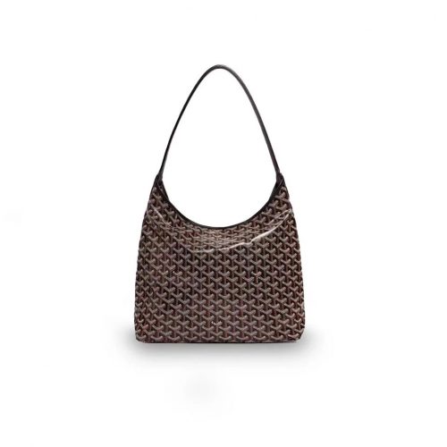 Goyard Hobo Iconic Canvas Shoulder Bag Brown