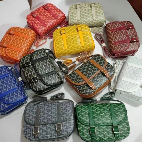 Goyard Belvedere PM Classic Crossbody Bag Multicolor