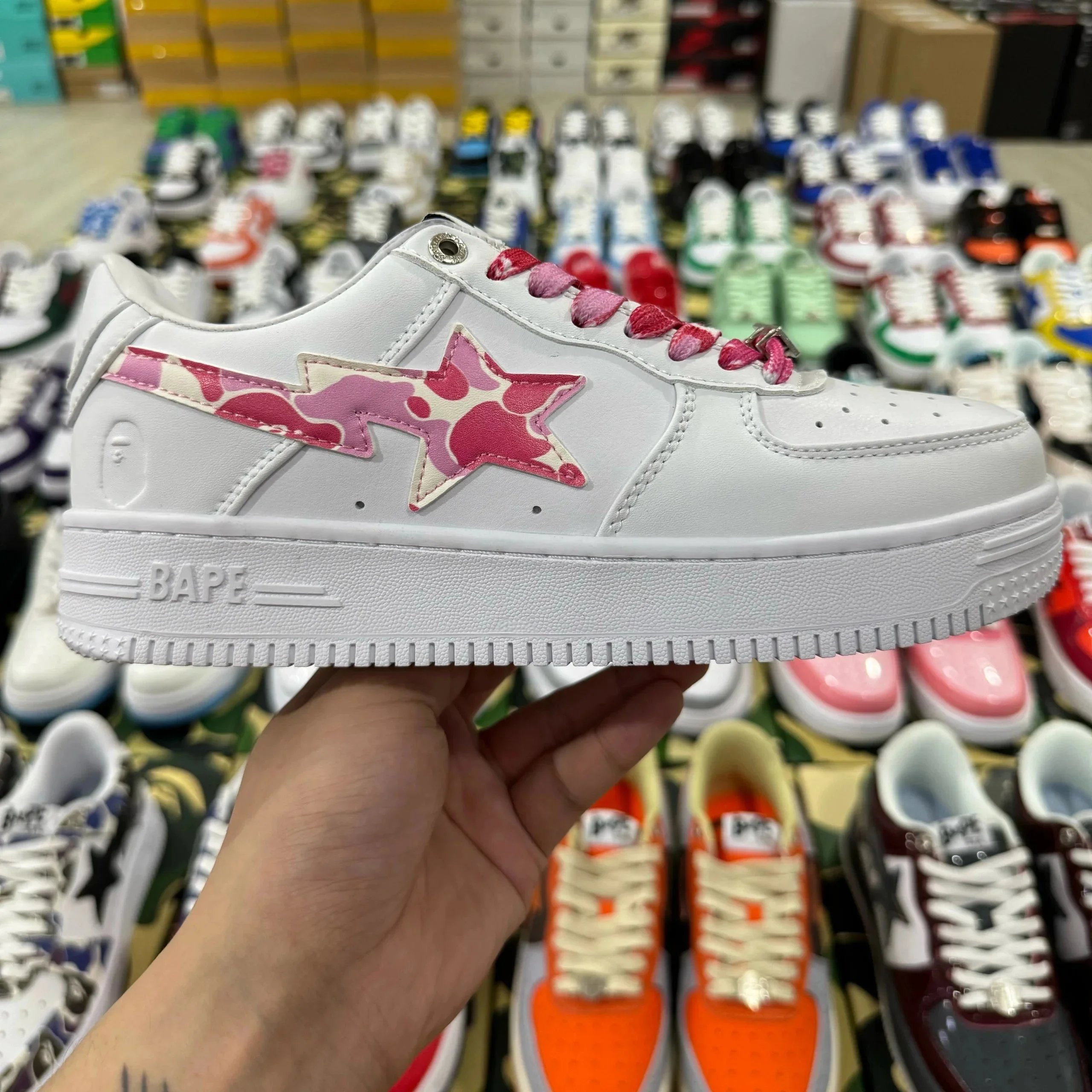 粉白迷彩