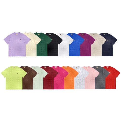 A Bathing Ape BAPE Monogram Graphic Tee Multicolor T-Shirt