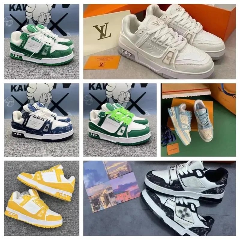 Louis Vuitton LV Trainer Sneakers Casual Shoes Multicolor
