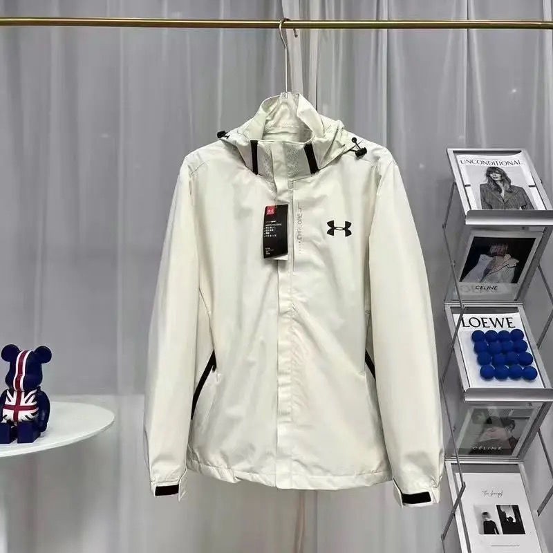 UA可拆卸连帽626单衣-白色 UA可拆卸连帽626单衣-白色