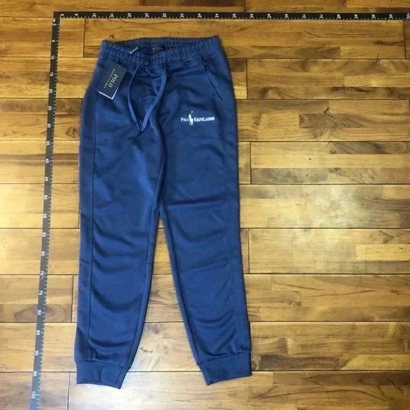 宝蓝色白标裤子 宝蓝色白标裤子