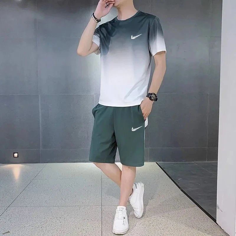 绿色短裤套装 绿色短裤套装