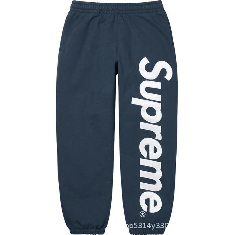 A309 大LOGO 裤子 宝蓝色 A309 大LOGO 裤子 宝蓝色