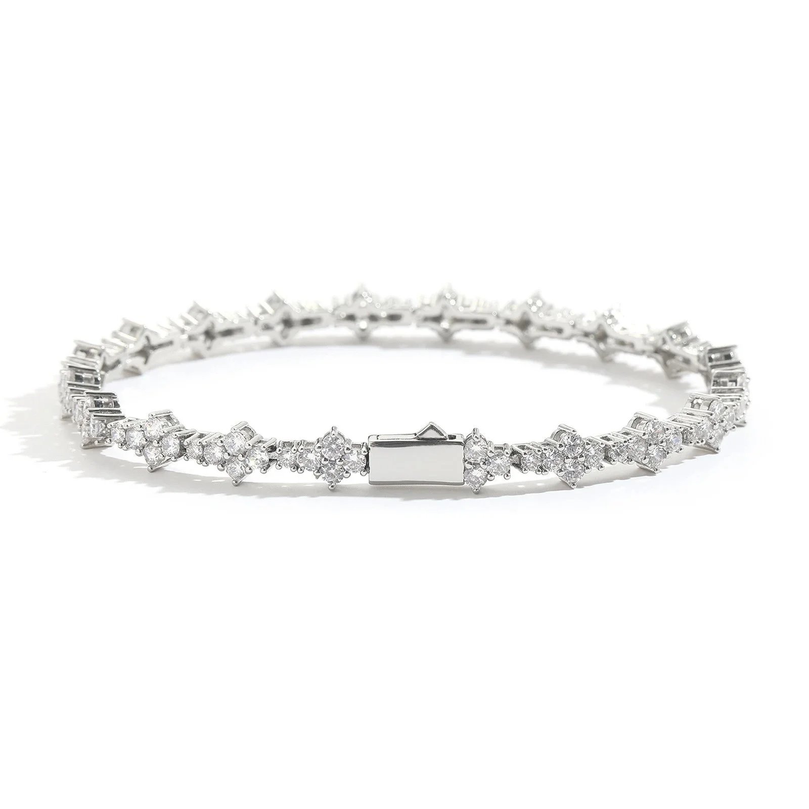 zircon-silver-cross chain zircon-silver-cross chain